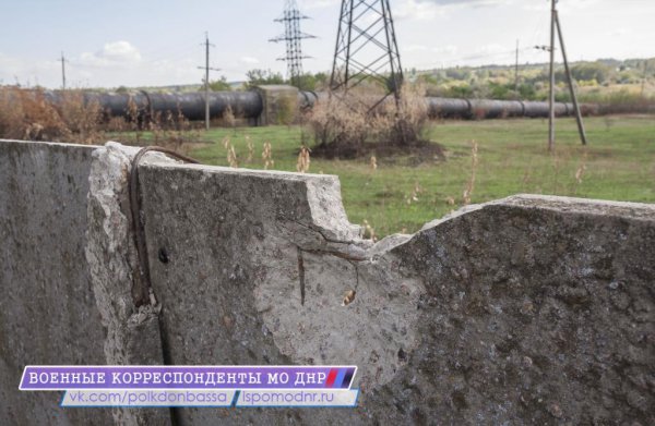 Каратели Порошенко повредили трубы 4-го подъёма канала «северский Донец – Донбасс»