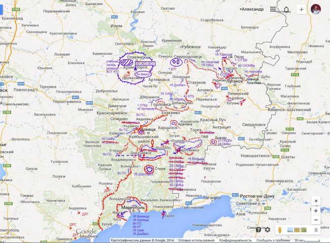Новороссия. Сводка с фронта за 31 августа 2014 года