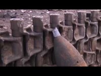 Разбитая колонна украинских пограничников (Видео)