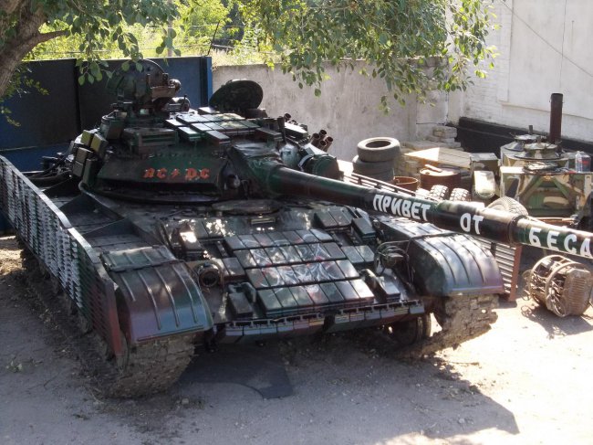 Танковый тюнинг. Привет от Беса...