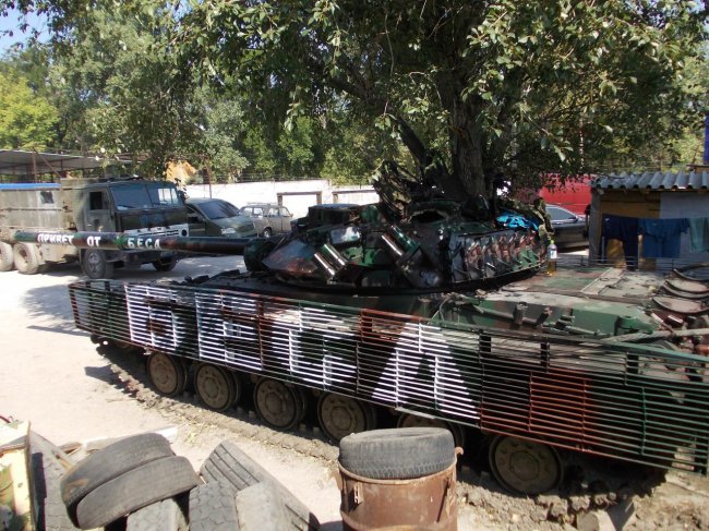 Танковый тюнинг. Привет от Беса...