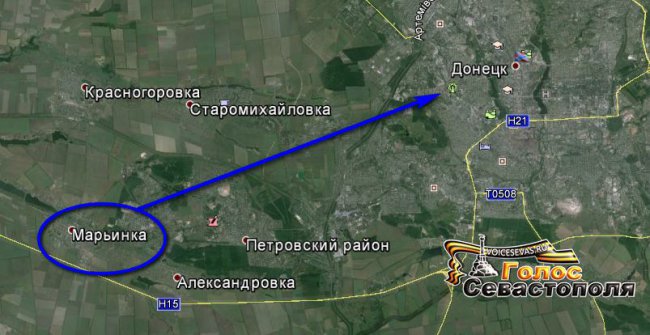 Боевые действия в Новороссии 08.09