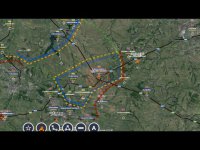 Обзор карты боевых действий 15.09.2014