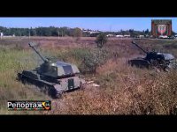 Квартет от батальона "Кальмиус" - батарея САУ "Гвоздика" и САУ "Акация"