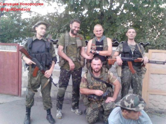 При прорыве из окружения была уничтожена украинская колонна