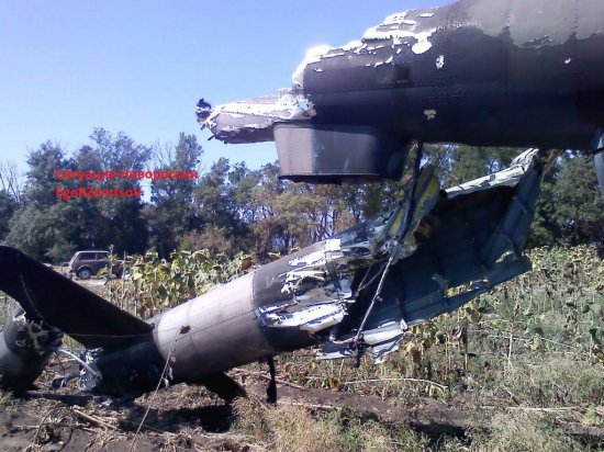 При прорыве из окружения была уничтожена украинская колонна