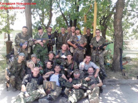 При прорыве из окружения была уничтожена украинская колонна