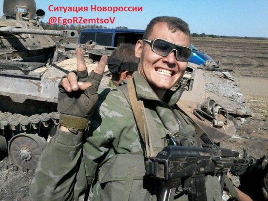 При прорыве из окружения была уничтожена украинская колонна