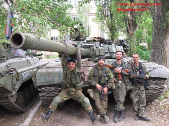 При прорыве из окружения была уничтожена украинская колонна