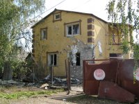 г. Донецк, Киевский район, 15 участок после обстрела 25.09.14