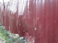 г. Донецк, Киевский район, 15 участок после обстрела 25.09.14