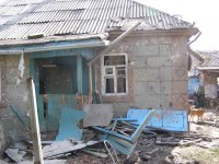 г. Донецк, Киевский район, 15 участок после обстрела 25.09.14