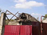 г. Донецк, Киевский район, 15 участок после обстрела 25.09.14