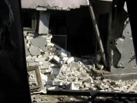 г. Донецк, Киевский район, 15 участок после обстрела 25.09.14