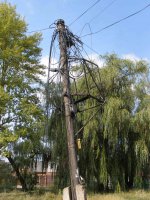 г. Донецк, Киевский район, 15 участок после обстрела 25.09.14