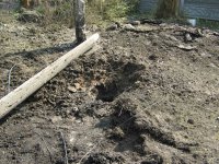 г. Донецк, Киевский район, 15 участок после обстрела 25.09.14