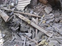 г. Донецк, Киевский район, 15 участок после обстрела 25.09.14