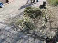 г. Донецк, Киевский район, 15 участок после обстрела 25.09.14