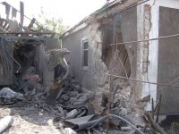 г. Донецк, Киевский район, 15 участок после обстрела 25.09.14