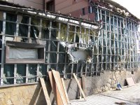 г. Донецк, Киевский район, 15 участок после обстрела 25.09.14