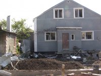 г. Донецк, Киевский район, 15 участок после обстрела 25.09.14