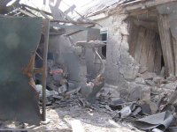 г. Донецк, Киевский район, 15 участок после обстрела 25.09.14