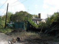 г. Донецк, Киевский район, 15 участок после обстрела 25.09.14