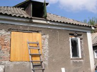 г. Донецк, Киевский район, 15 участок после обстрела 25.09.14