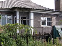 г. Донецк, Киевский район, 15 участок после обстрела 25.09.14