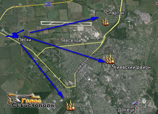 Сводка военных событий в Новороссии за 01.10.2014