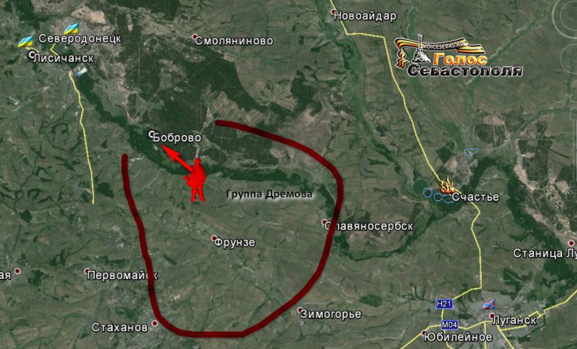 Сводка военных событий в Новороссии за 01.10.2014