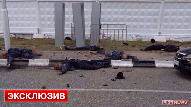 В центре Грозного подорвался смертник В центре Грозного подорвался смертник