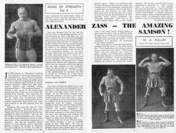 Русcкий богатырь Александр Иванович Засс Русcкий богатырь Александр Иванович Засс