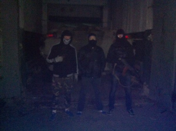 В Харькове нашли сепаратистский БТР В Харькове нашли сепаратистский БТР