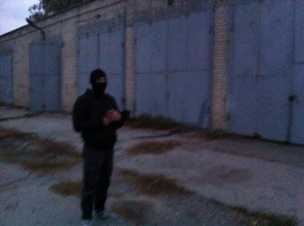 В Харькове нашли сепаратистский БТР В Харькове нашли сепаратистский БТР