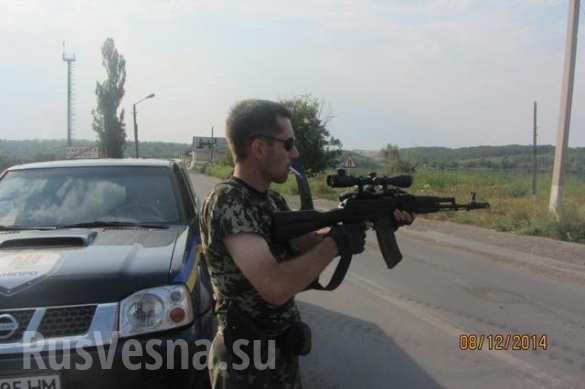 Под Красноармейском партизаны атаковали украинских военных Под Красноармейском партизаны атаковали украинских военных