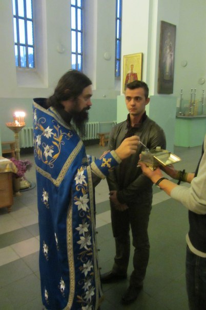 Франция христианская с любовью и верую в Новороссию: принятие православной веры легионером-французом! Франция христианская с любовью и верую в Новороссию: принятие православной веры легионером-французом!