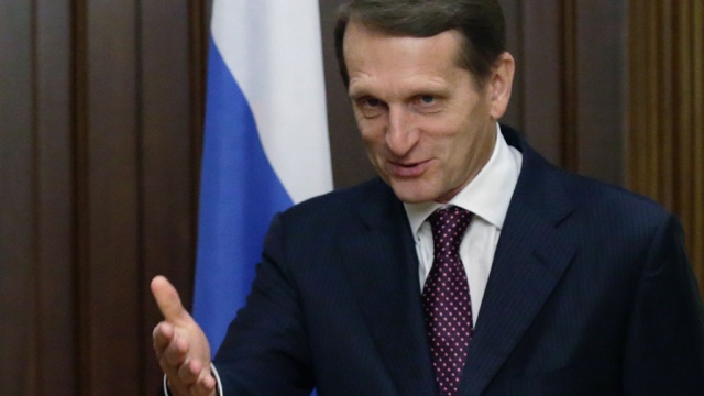 Нарышкин назвал большой глупостью идею Яценюка о визах Нарышкин назвал большой глупостью идею Яценюка о визах