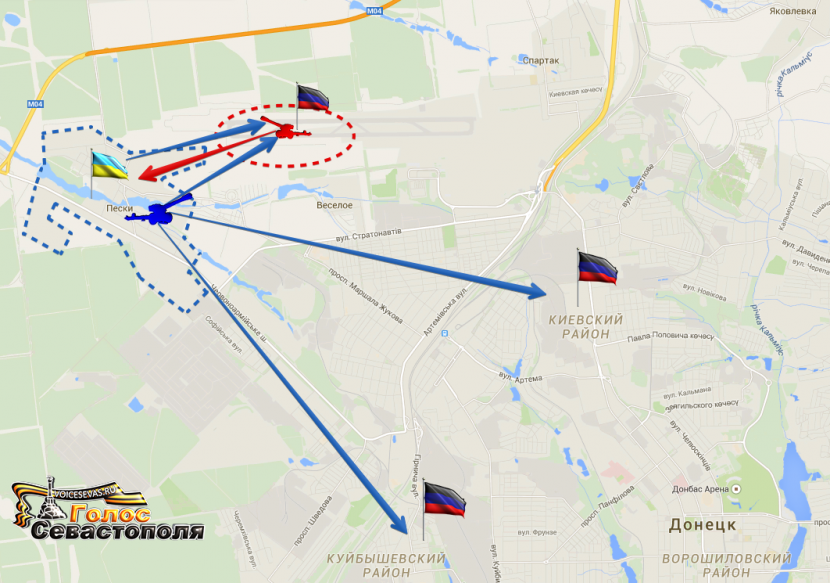 Сводка военных событий в Новороссии за 17.10.2014