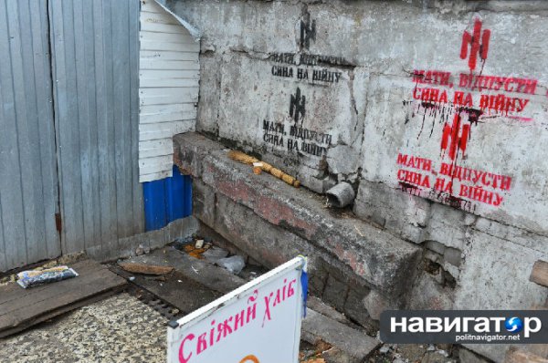 Киев наводнила свастика