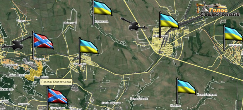 Сводка военных событий в Новороссии за 25.10.2014