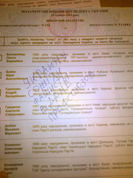 В соцсетях выкладывают фото испорченных бюллетеней на выборах (Баян) В соцсетях выкладывают фото испорченных бюллетеней на выборах (Баян)