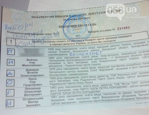 В соцсетях выкладывают фото испорченных бюллетеней на выборах (Баян) В соцсетях выкладывают фото испорченных бюллетеней на выборах (Баян)