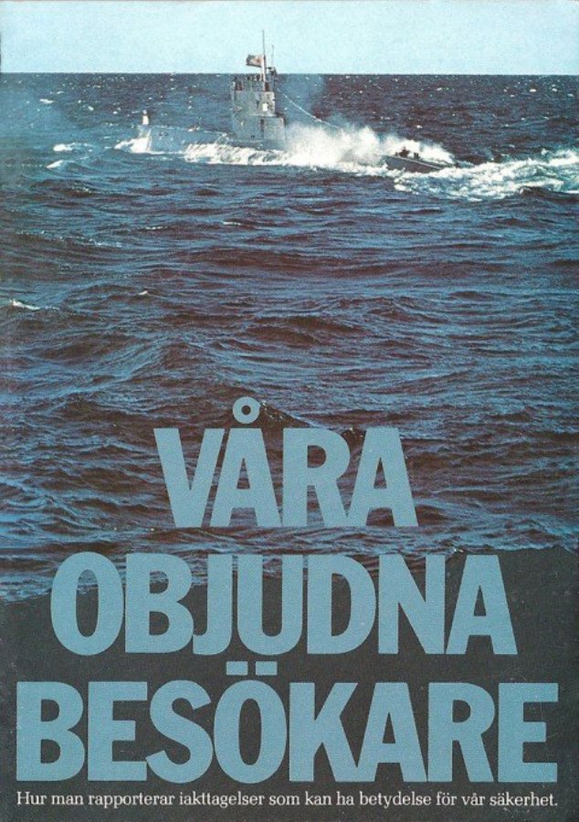 "Наши незваные гости". Шведский учебник для широких масс о советских подлодках