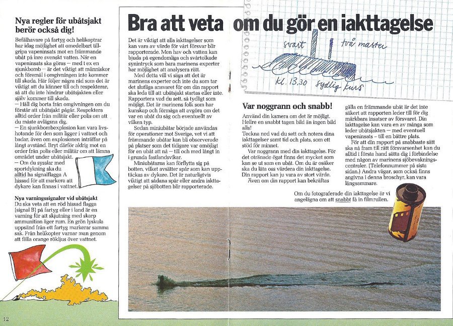 "Наши незваные гости". Шведский учебник для широких масс о советских подлодках