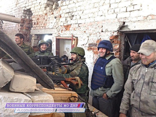 Михаил Пореченков приехал в Донбасс Михаил Пореченков приехал в Донбасс