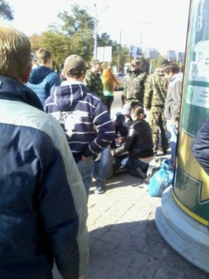 При обстреле донецкого супермаркета ранены дети