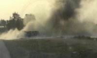Взорван грузовик с боеприпасами для ВСУ