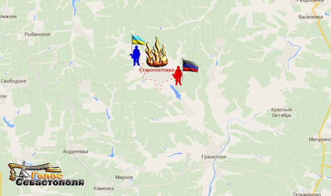 Сводка военных событий в Новороссии за 23.10.2014