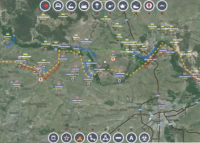 Обзор карты боевых действий 01.11.14 